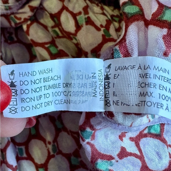 POUPETTE ST BARTH Elsa Floral Mini Dress-Size Medium-Preowned - Picture 10 of 10